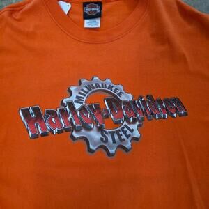 Y2K Harley Davidson Milwaukee Steel T-Shirt